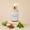 TROOTH Beauty Strengthening Shampoo bottle with natural ingredients on a beige background