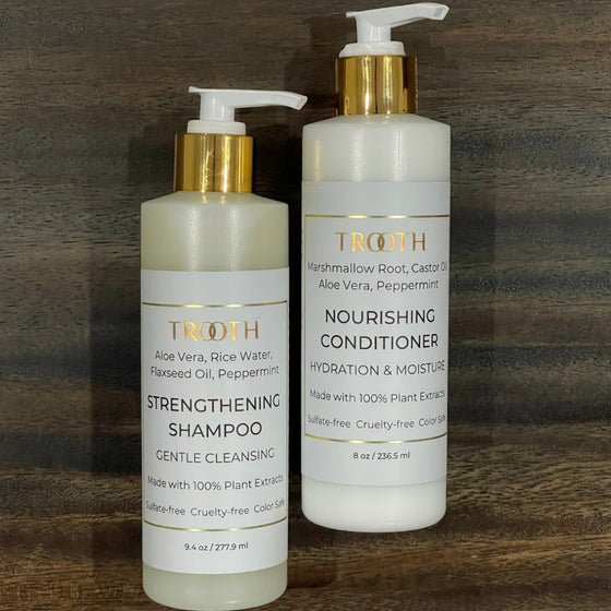 Strengthening Shampoo & Nourishing Conditioner Bundle